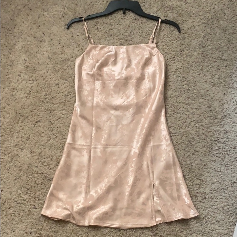 Norman Mini Dress Champagne